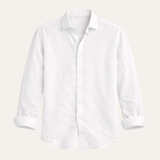 The Tuscania Men’s Casual Lightweight Button Up Linen Shirt