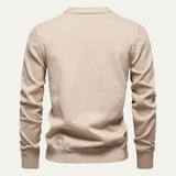 The Dulwich Men’s Casual V Neck Button Front Knit Cardigan