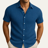 The Valpolicella Men's Short Sleeve Button Shirt