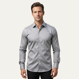 The Durham Men’s Casual Slim Fit Stretch Dress Shirt