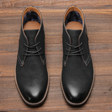The Elderpine Men’s Elegant Vintage Smart Leather Boots