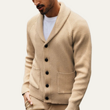 The Pembroke Men’s Shawl Collar Button Up Cardigan
