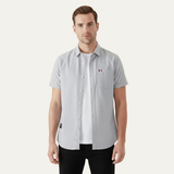 The Salerno Men’s Slim Fit Cotton Button Up Shirt