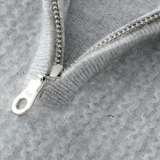 The Valladolid Men’s Winter Quarter Zip High Collar Knit Sweater