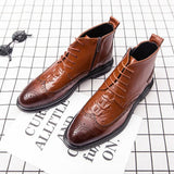 The Duke's Elegant Chelsea Boots for Men - Winter Luxury Business Shoes