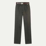 The Montfield Men’s Double Pleated High Waist Straight Leg Pants