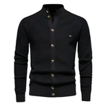The Stratford Cotton Blend Cardigan for Men