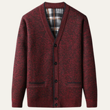 The Shanklin Men’s Casual Warm Button Front Cardigan
