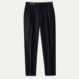 The Riccione Men’s Slim Fit  High Waist Pleated Dress Pants