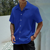 The Porta Romana Men’s Casual Streetwear Button-Up Shirt