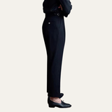 The Riccione Men’s Slim Fit  High Waist Pleated Dress Pants