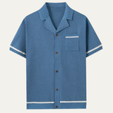 The Lancaster Men’s Breathable Knitted Summer Polo