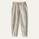 The Siena Men’s Elastic Waist Linen Lightweight Jogger Pants