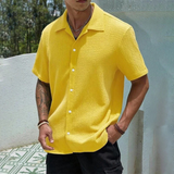 The Porta Venezia Men’s Lightweight Streetwear Button-Up Shirt