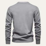 The Dulwich Men’s Casual V Neck Button Front Knit Cardigan