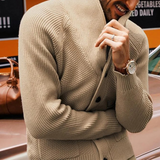 The Pembroke Men’s Shawl Collar Button Up Cardigan