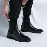 The Savile Row Leather Chelsea Boots for Men