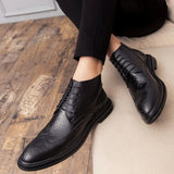 The Duke's Elegant Chelsea Boots for Men - Winter Luxury Business Shoes