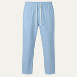 The Glenstone Men’s Lightweight Loose Fit Linen Blend Drawstring Pants