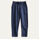 The Siena Men’s Elastic Waist Linen Lightweight Jogger Pants