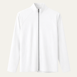 The Sassari Men’s Slim Fit Zip Up Casual Turtleneck Shirt