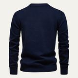The Dulwich Men’s Casual V Neck Button Front Knit Cardigan
