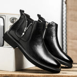 The Catania Men's Chelsea Vintage Leather Boots