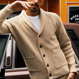 The Pembroke Men’s Shawl Collar Button Up Cardigan