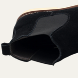 The Parioli Men's Leather Suede Chelsea Boots with Fur Lining