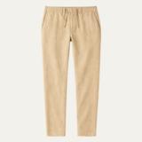 The McLean Men’s Casual Lightweight Linen Pants – Beige