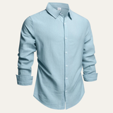 The Oristano Men’s 100% Linen Cotton Casual Dress Shirt