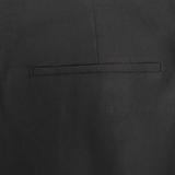 The Hamilton Men’s Solid Black Dress Pants with Belt Loops