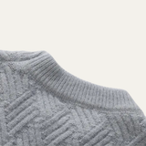 The Deerfield Men’s  Soft O Neck Warm Knitted Sweater