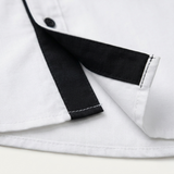 The Vercelli Men’s Casual Contrast Trim Button Up Shirt