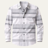The Ashridge Men’s Classic Plaid Button Down Casual Shirt