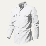 The Brookwater Men’s Retro Solid Button Up Shirt