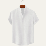 The Sunderland Men’s Oversized Cotton Linen Summer Shirt