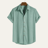 The Cornwall Men's Modern Casual Button Up Corduroy Shirt