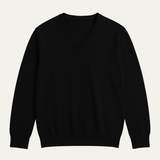 The Linfield Men's Soft Warm Knit V Neck Sweater