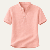 The Glencrest Ridge Men's Soft Linen Summer Casual Button Up Shirt