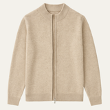 The Thornhill Sweater – Men's 100% Soft Luxury Wool Zip Cardigan