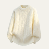 The Deerfield Men’s  Soft O Neck Warm Knitted Sweater