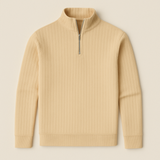 The Ashford Ribbed Half Zip Sweater for Men