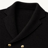 The Pisa Men’s Smart Casual Double Breasted Knit Cardigan