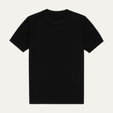 The Evoque Men’s Slim Fit Wool Shirt – Lightweight Short Sleeve Knit