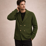 The Pisa Men’s Smart Casual Double Breasted Knit Cardigan