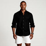 The St. Tropez Vintage Long Sleeve Linen Shirt for Men