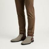The Shetland Men's Elegant Modern Buckle Chelsea Boots