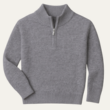 The Crestfield Quarter Zip Sweater – Men's 100% Soft Luxury Wool Knit Sweater
