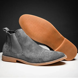 The Bracciano Men's Slip On Suede Chelsea Boots with Elastic Side Panels